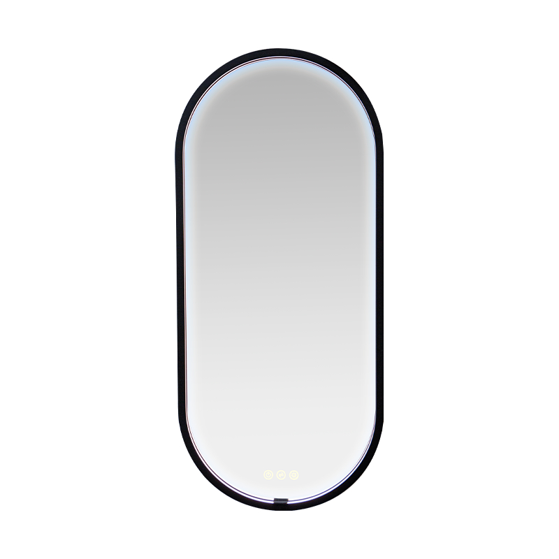 Inteligentne przyciemnianie LED, odmgławianie, matowe, podświetlane lustro łazienkowe Inteligentne przyciemnianie LED, odmgławianie, matowe, podświetlane lustro łazienkowe