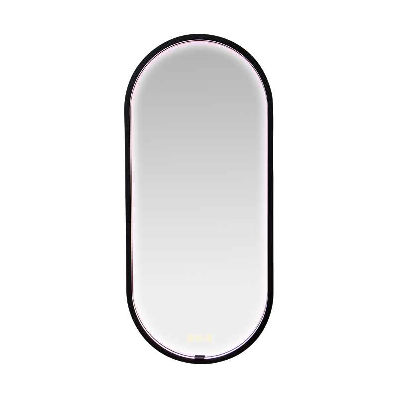 Inteligentne przyciemnianie LED, odmgławianie, matowe, podświetlane lustro łazienkowe Inteligentne przyciemnianie LED, odmgławianie, matowe, podświetlane lustro łazienkowe